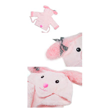 Personalized Hebrew Name Terry Bathrobe Pink Bunny -FREE Shipping