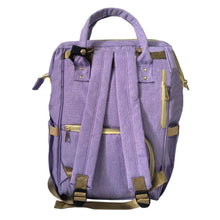 Personalized Large Diaper Bag Knapsack set -Lavender